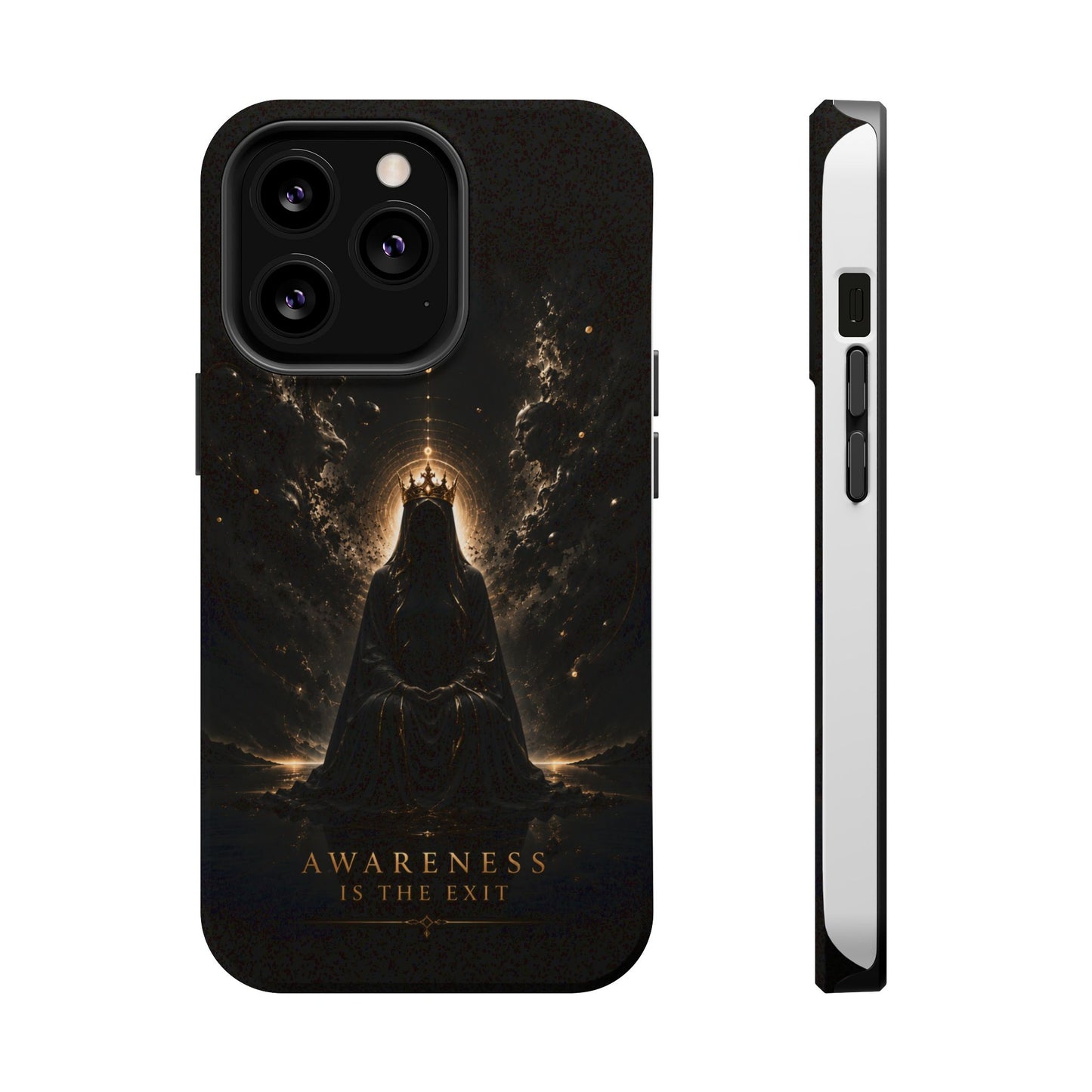 Phone Case — 'Awareness Is The Exit' Dark Mystic Magnetic Impact-Resistant Case