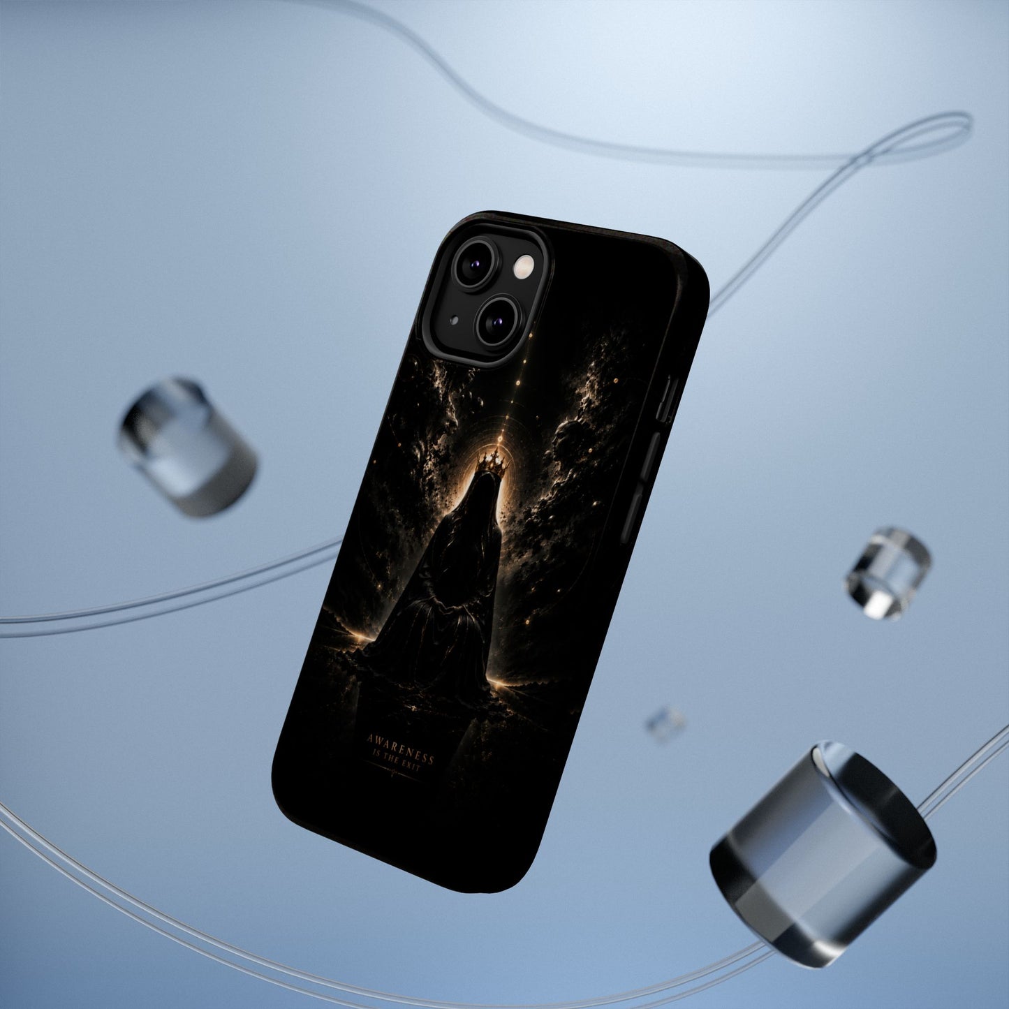 Phone Case — 'Awareness Is The Exit' Dark Mystic Magnetic Impact-Resistant Case