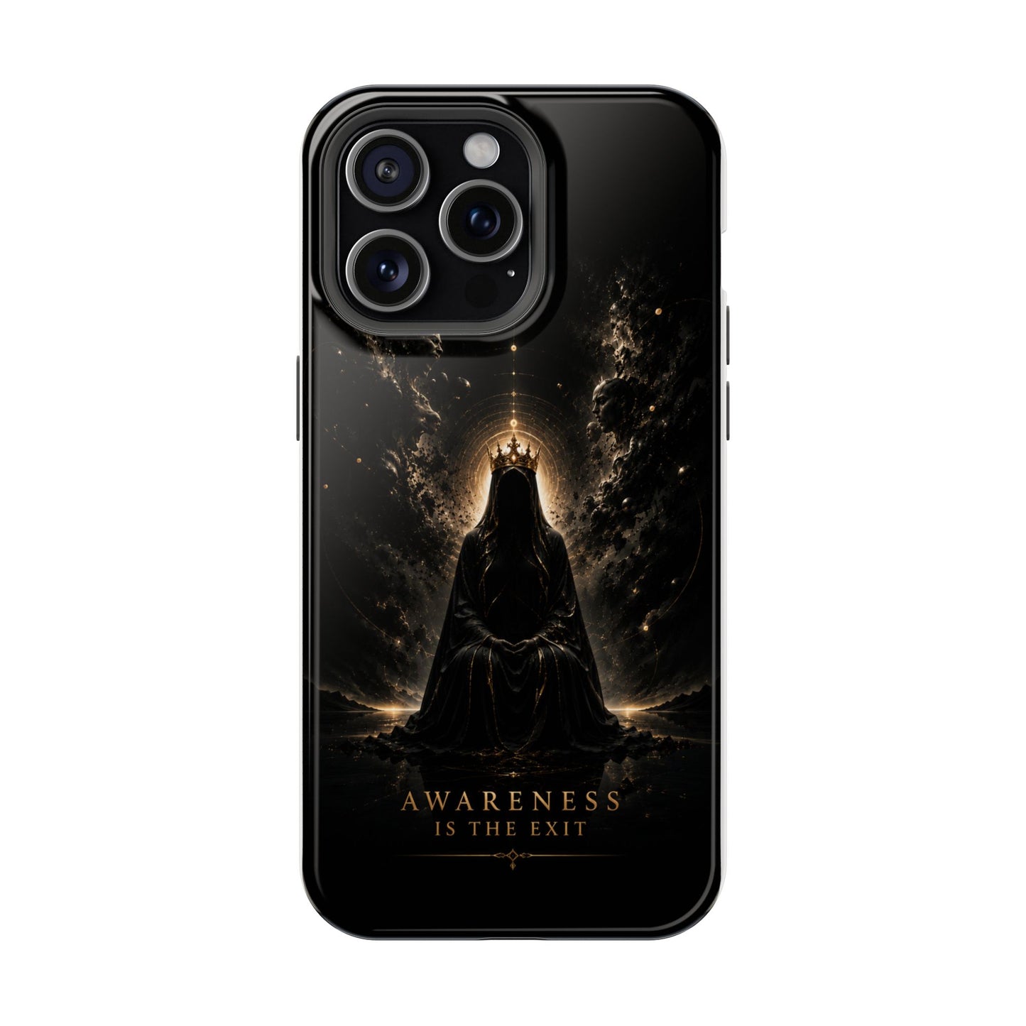 Phone Case — 'Awareness Is The Exit' Dark Mystic Magnetic Impact-Resistant Case