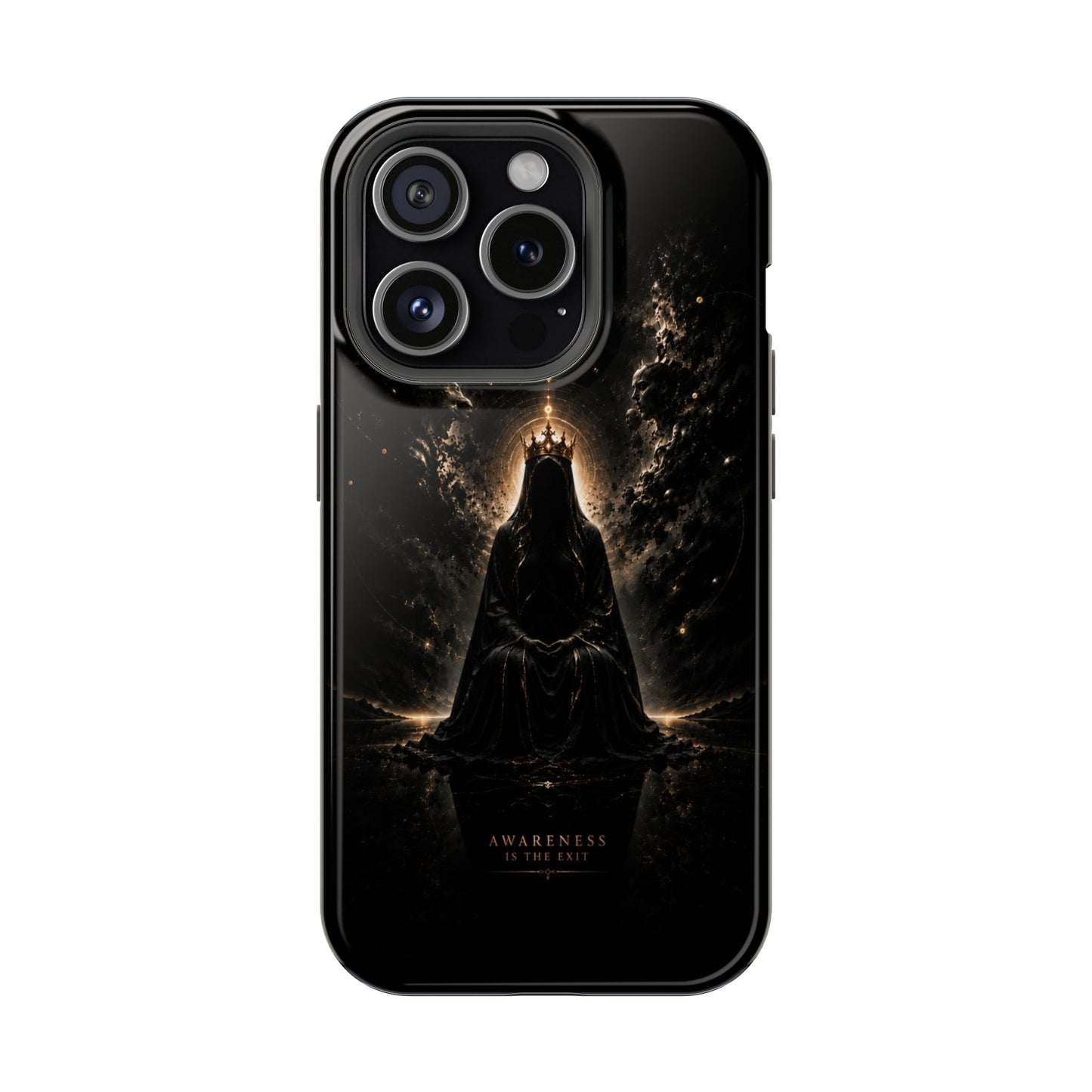 Phone Case — 'Awareness Is The Exit' Dark Mystic Magnetic Impact-Resistant Case
