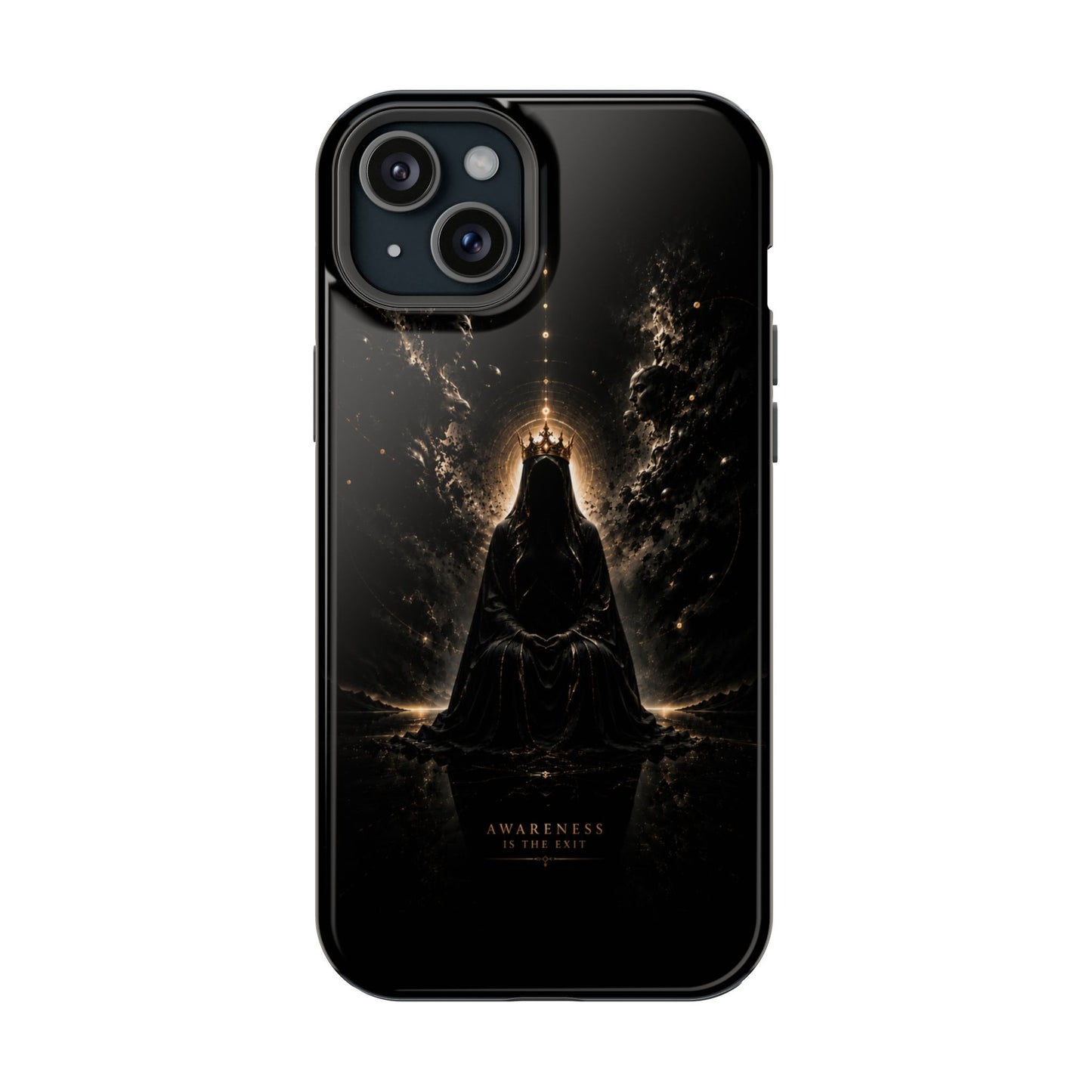 Phone Case — 'Awareness Is The Exit' Dark Mystic Magnetic Impact-Resistant Case
