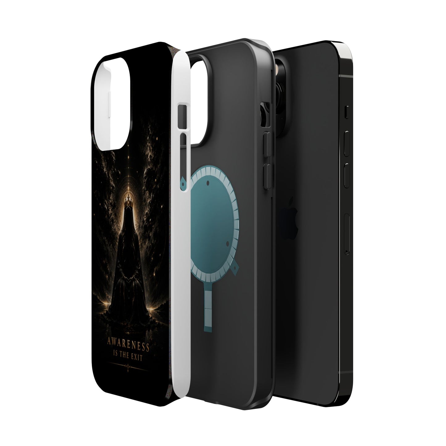 Phone Case — 'Awareness Is The Exit' Dark Mystic Magnetic Impact-Resistant Case