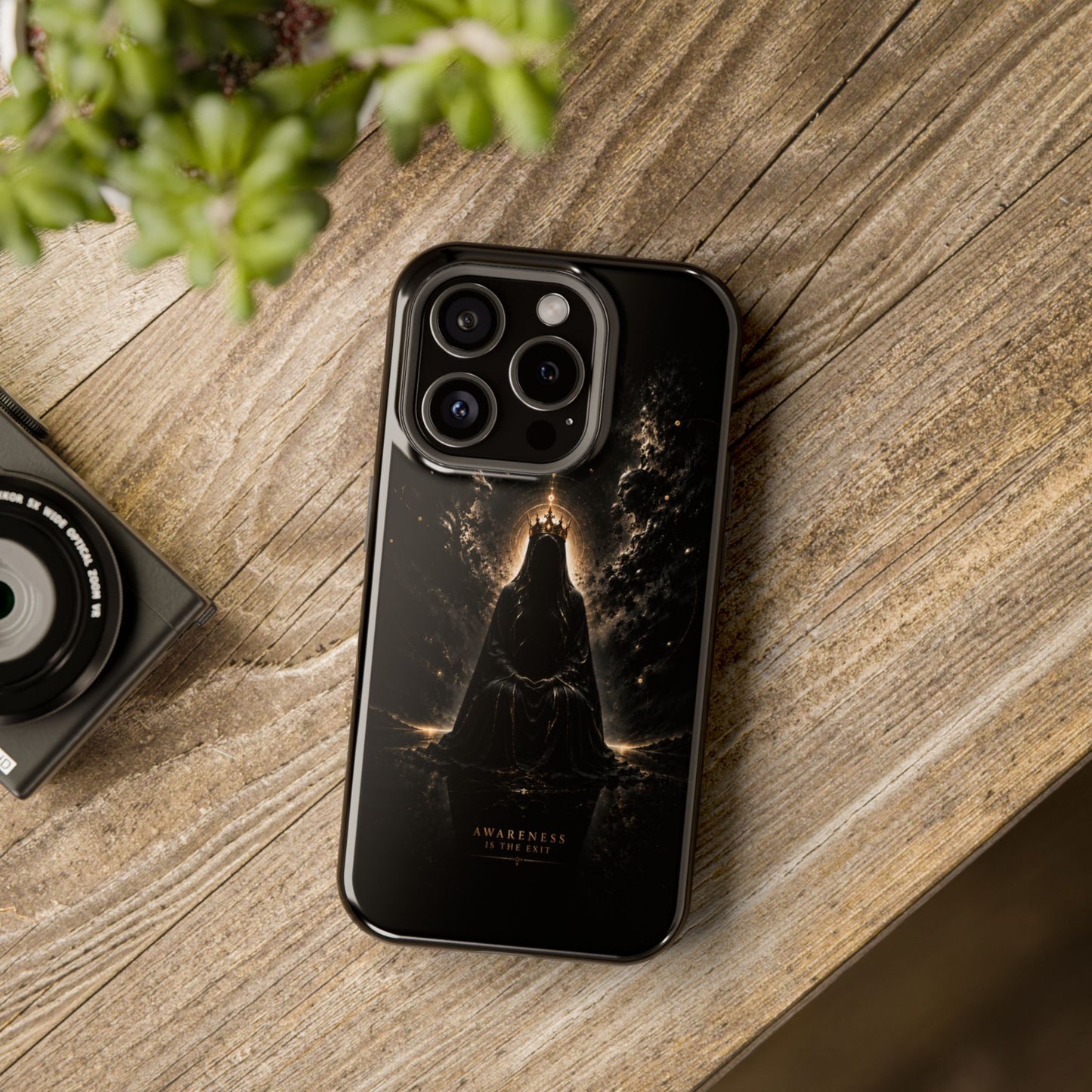 Phone Case — 'Awareness Is The Exit' Dark Mystic Magnetic Impact-Resistant Case