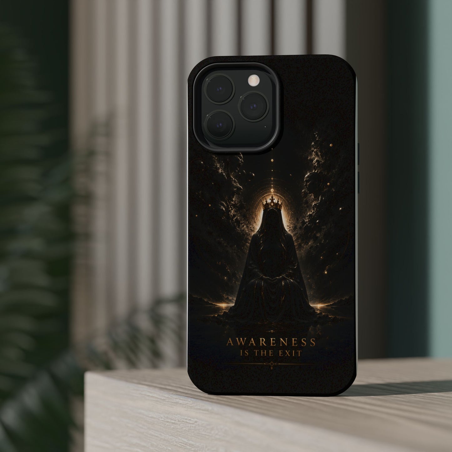 Phone Case — 'Awareness Is The Exit' Dark Mystic Magnetic Impact-Resistant Case
