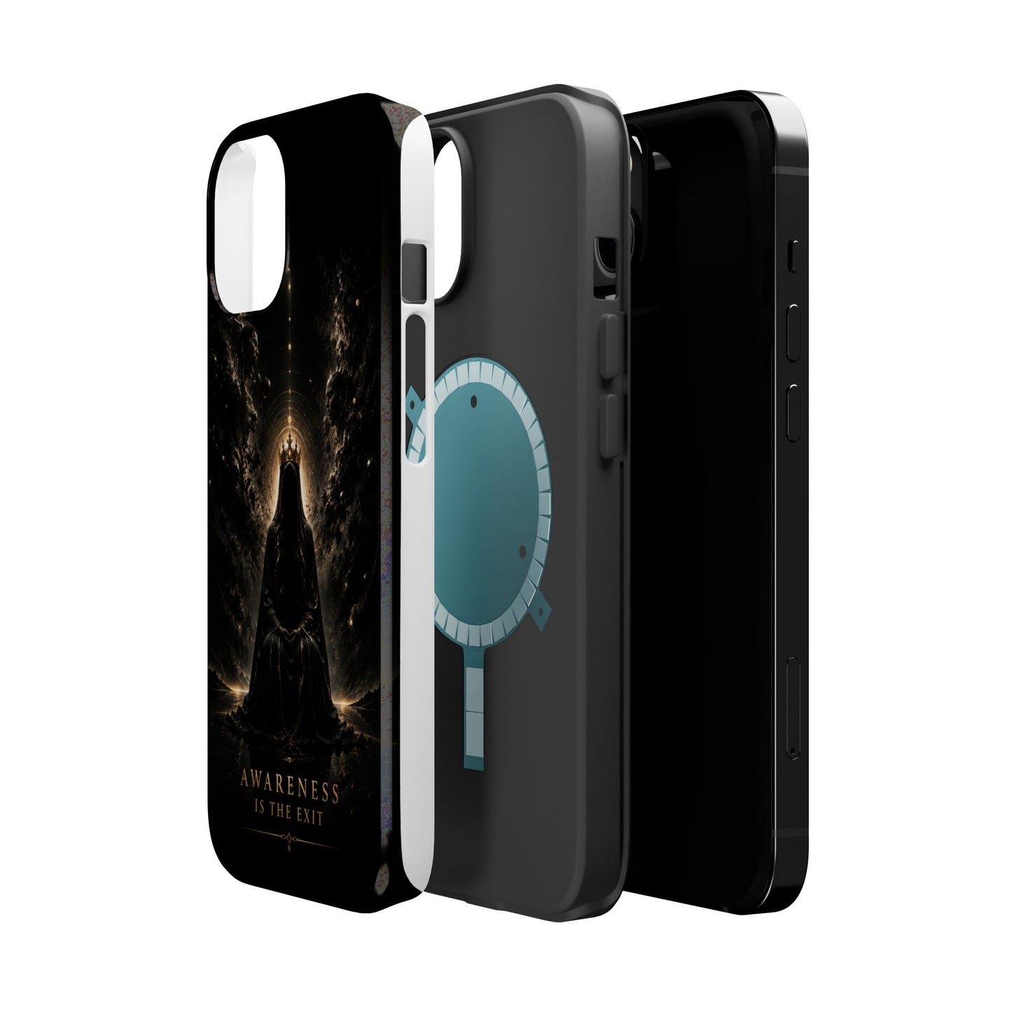 Phone Case — 'Awareness Is The Exit' Dark Mystic Magnetic Impact-Resistant Case