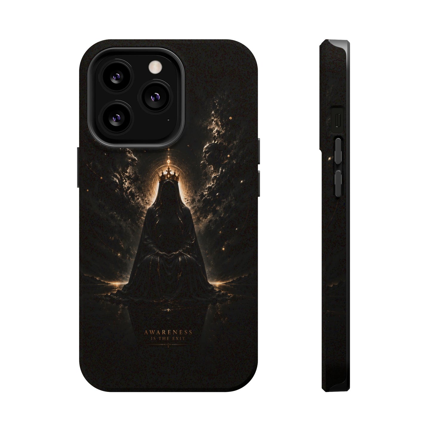 Phone Case — 'Awareness Is The Exit' Dark Mystic Magnetic Impact-Resistant Case