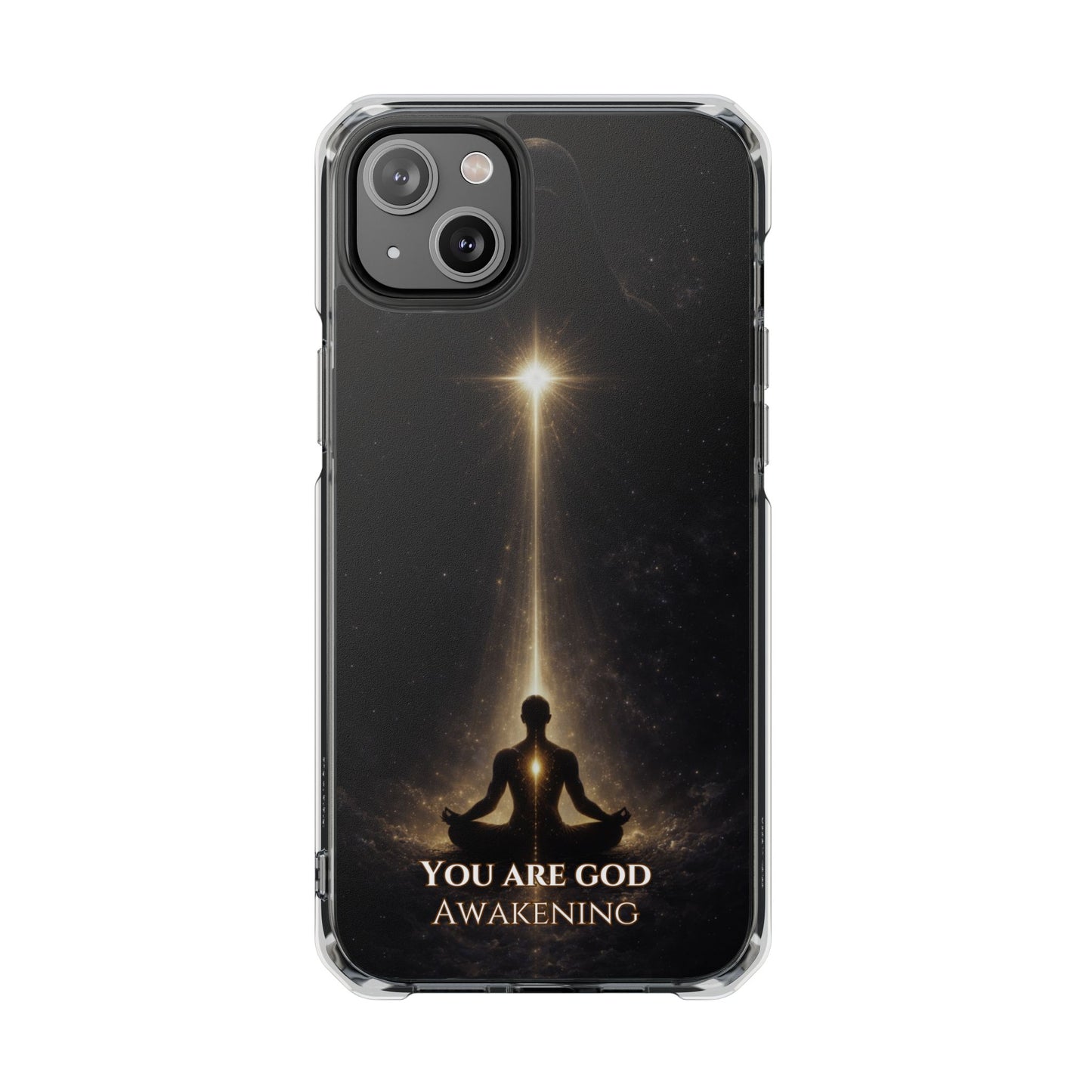 You Are God Awakening—  Magnetic Clear Phone Case