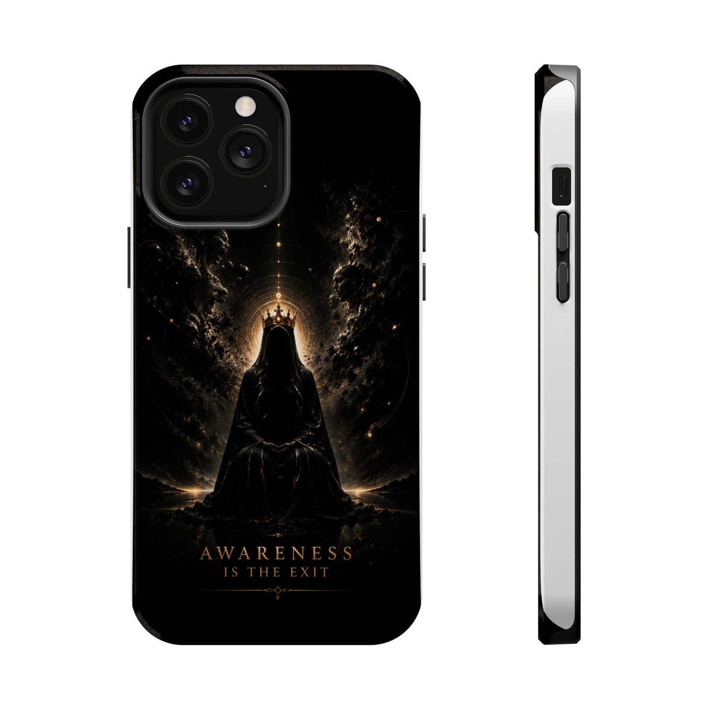 Phone Case — 'Awareness Is The Exit' Dark Mystic Magnetic Impact-Resistant Case