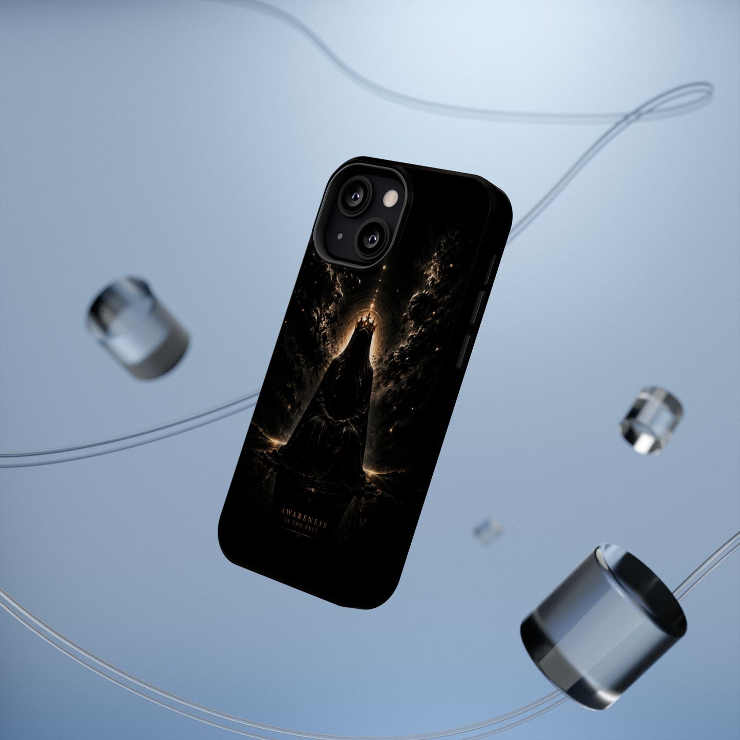 Phone Case — 'Awareness Is The Exit' Dark Mystic Magnetic Impact-Resistant Case