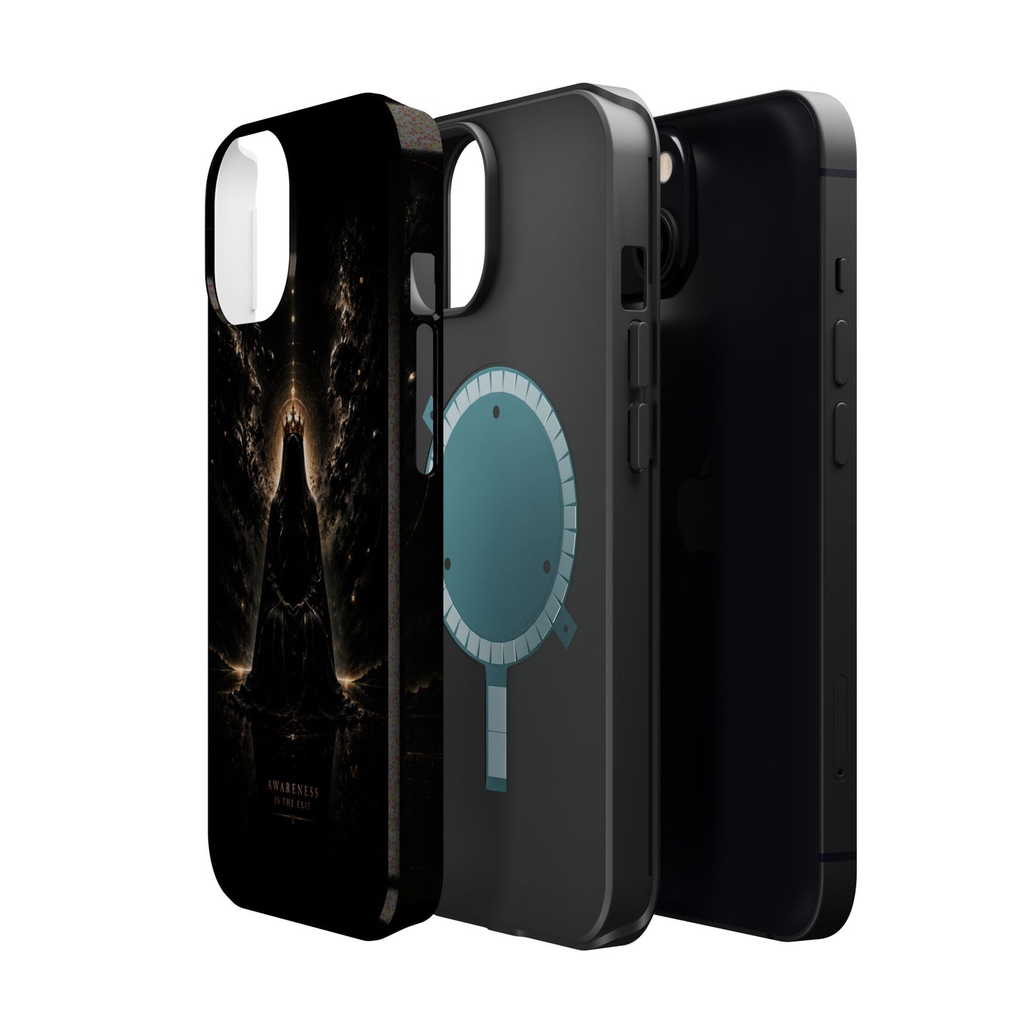 Phone Case — 'Awareness Is The Exit' Dark Mystic Magnetic Impact-Resistant Case