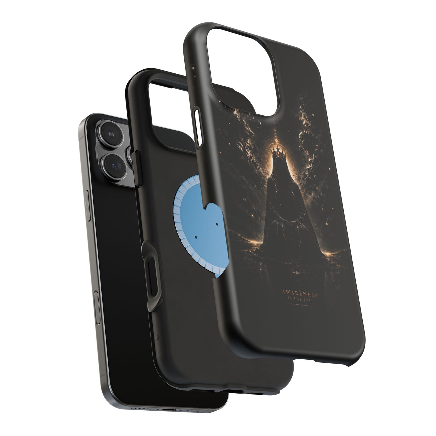 Phone Case — 'Awareness Is The Exit' Dark Mystic Magnetic Impact-Resistant Case