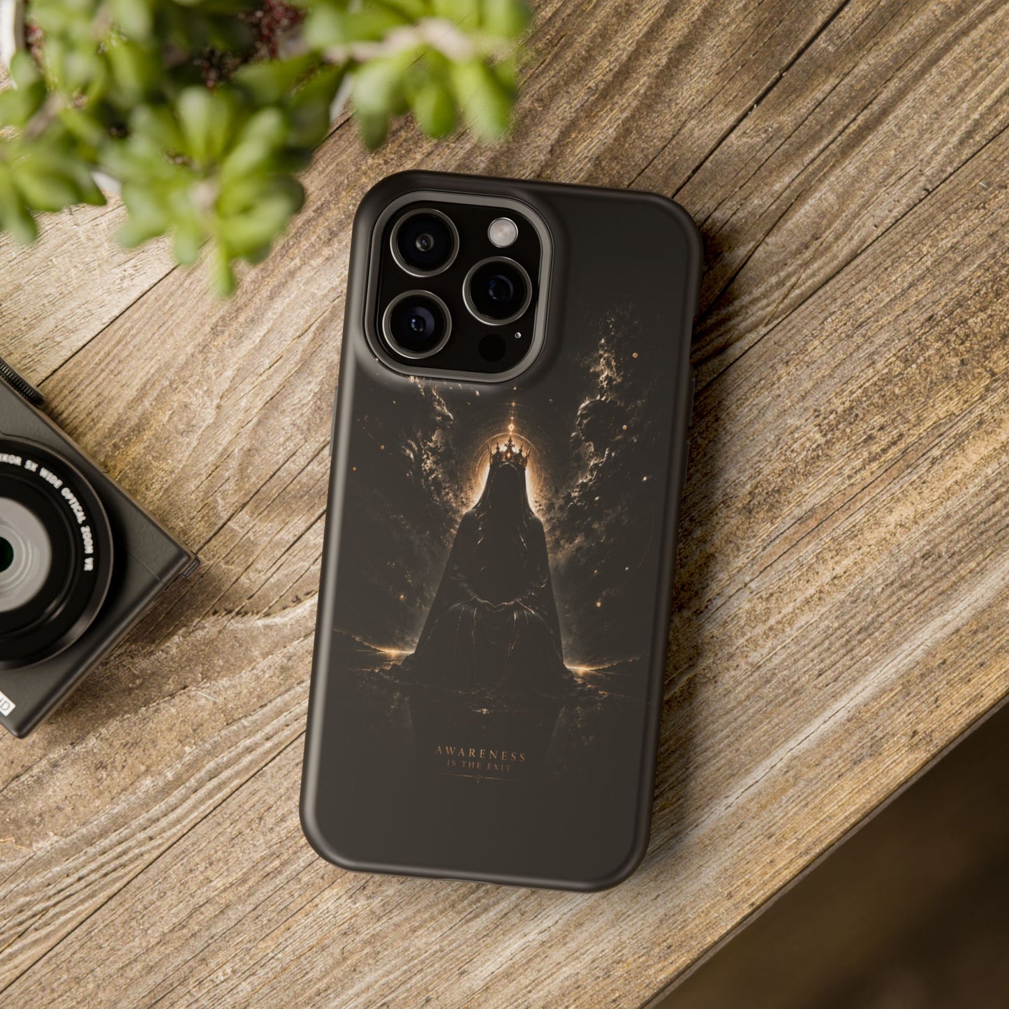 Phone Case — 'Awareness Is The Exit' Dark Mystic Magnetic Impact-Resistant Case