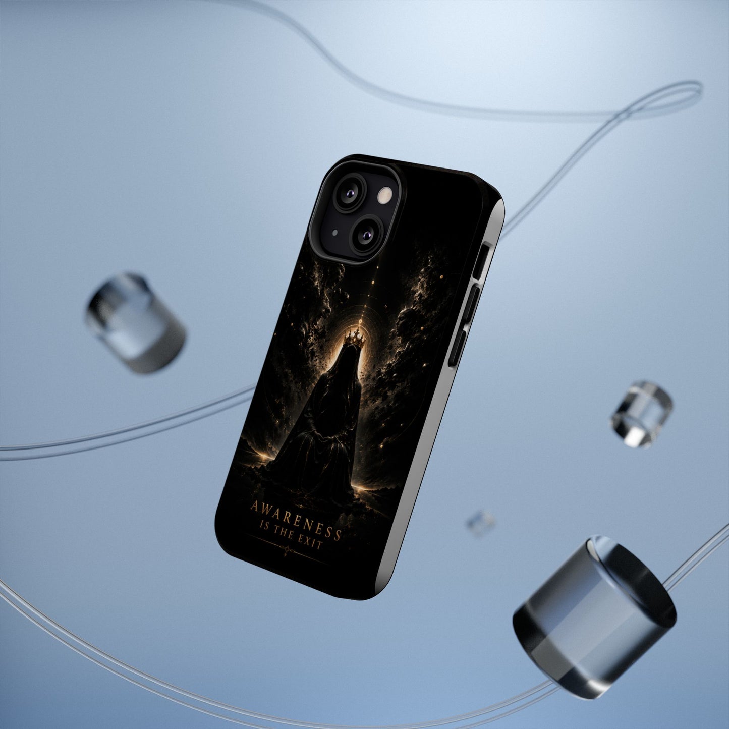 Phone Case — 'Awareness Is The Exit' Dark Mystic Magnetic Impact-Resistant Case