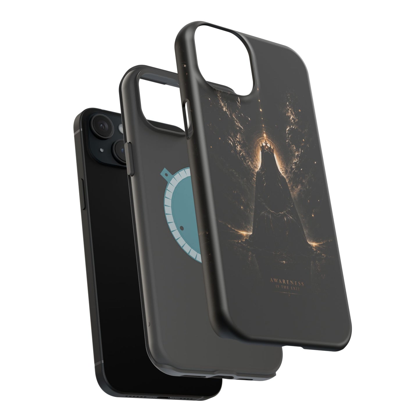Phone Case — 'Awareness Is The Exit' Dark Mystic Magnetic Impact-Resistant Case