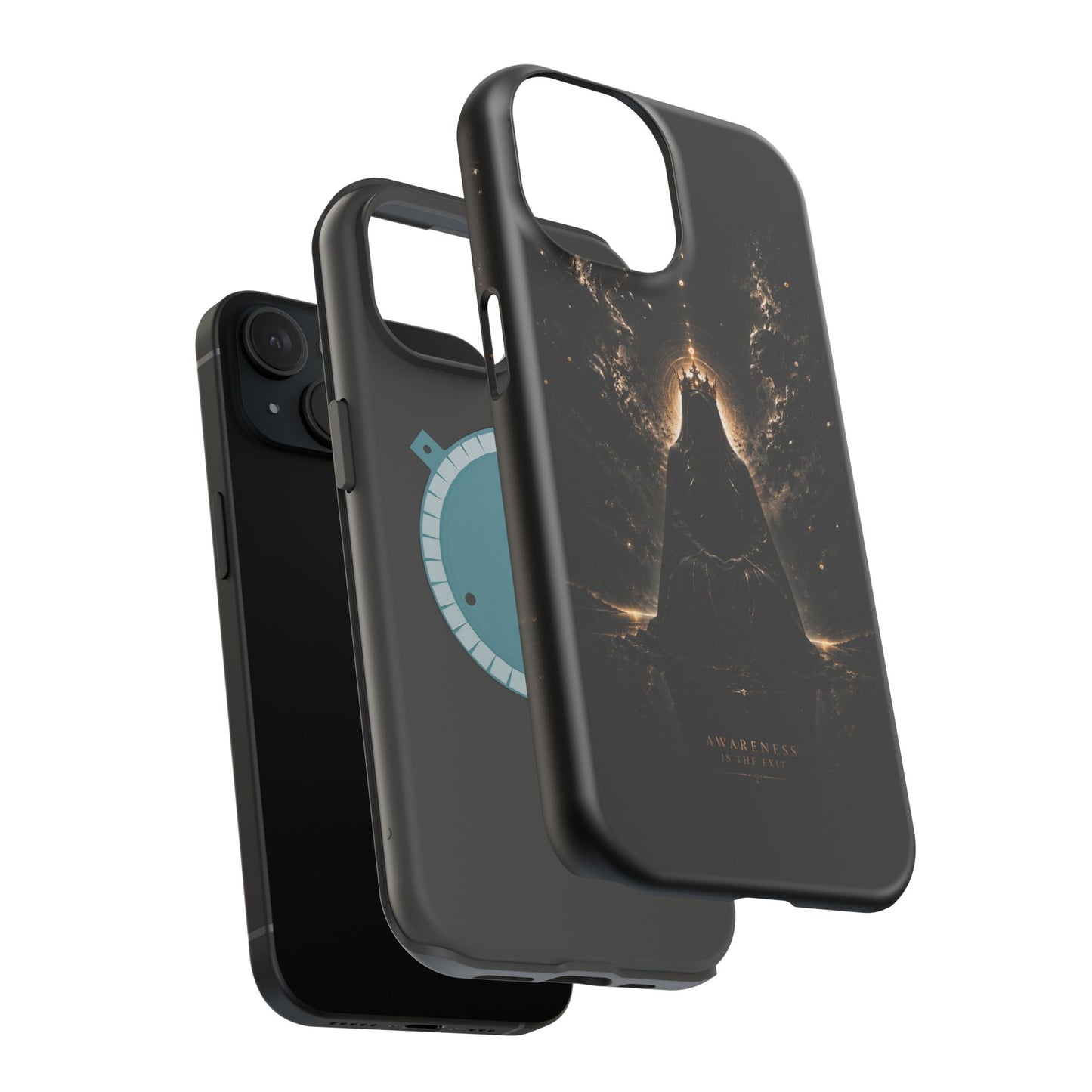 Phone Case — 'Awareness Is The Exit' Dark Mystic Magnetic Impact-Resistant Case