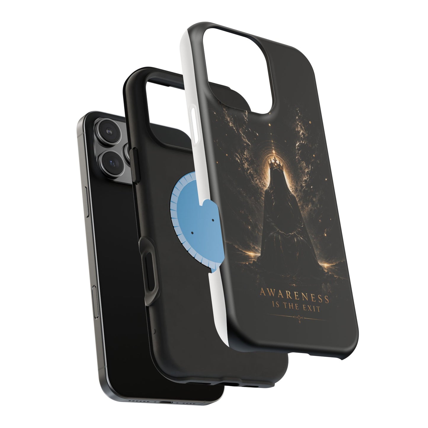 Phone Case — 'Awareness Is The Exit' Dark Mystic Magnetic Impact-Resistant Case