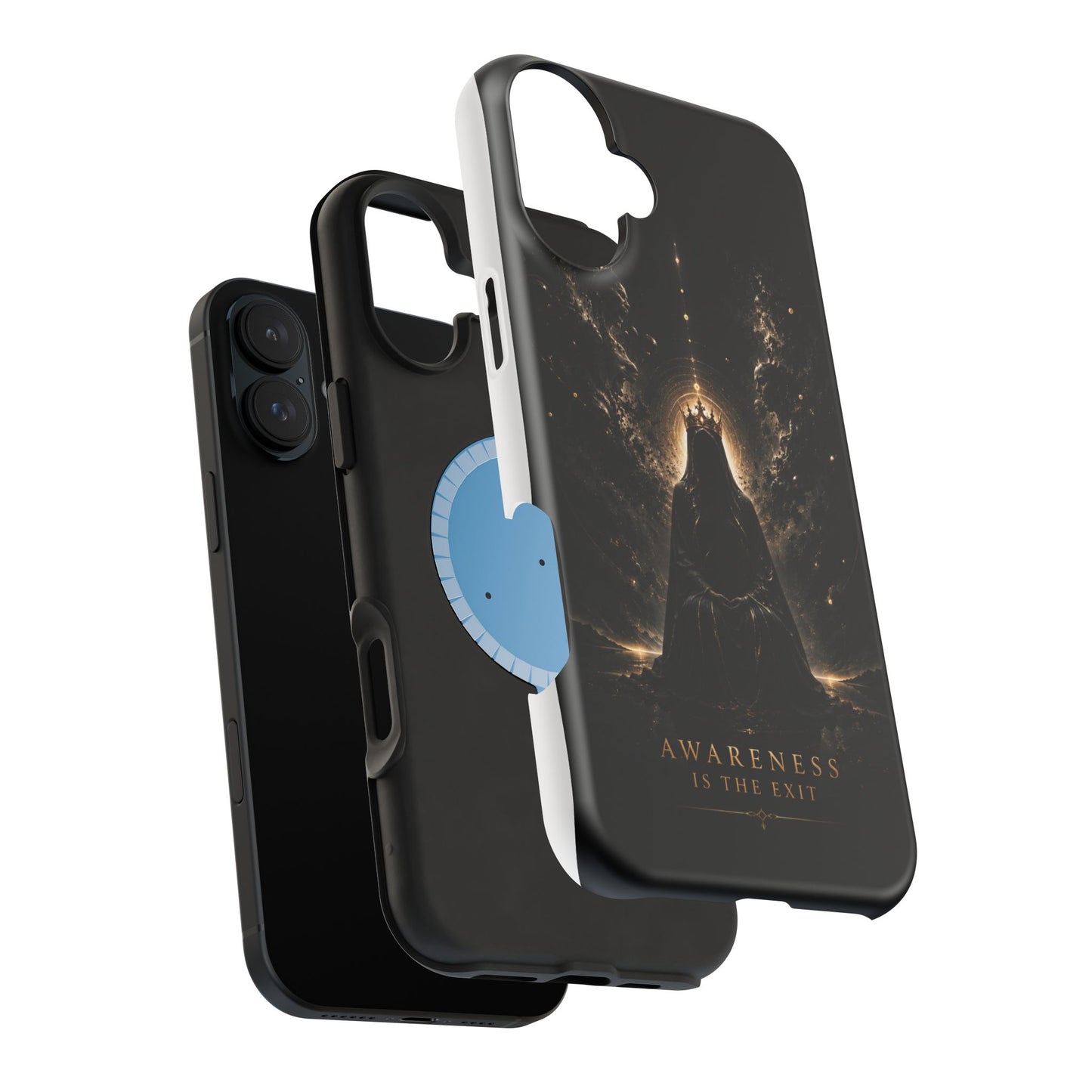 Phone Case — 'Awareness Is The Exit' Dark Mystic Magnetic Impact-Resistant Case