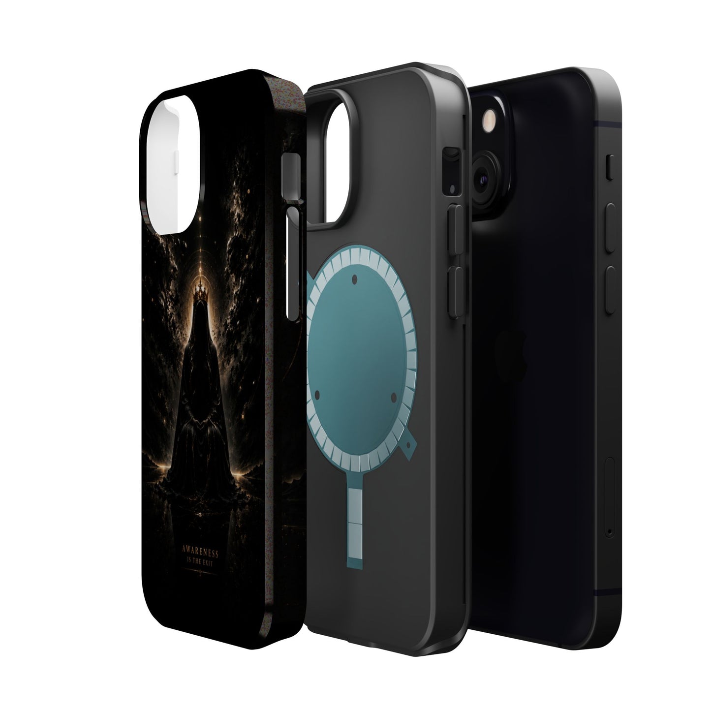 Phone Case — 'Awareness Is The Exit' Dark Mystic Magnetic Impact-Resistant Case