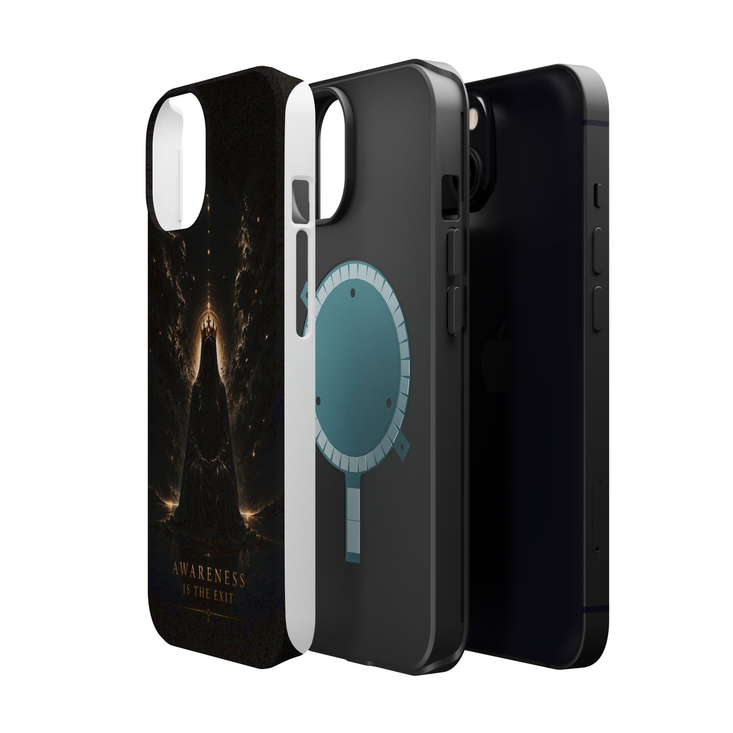 Phone Case — 'Awareness Is The Exit' Dark Mystic Magnetic Impact-Resistant Case