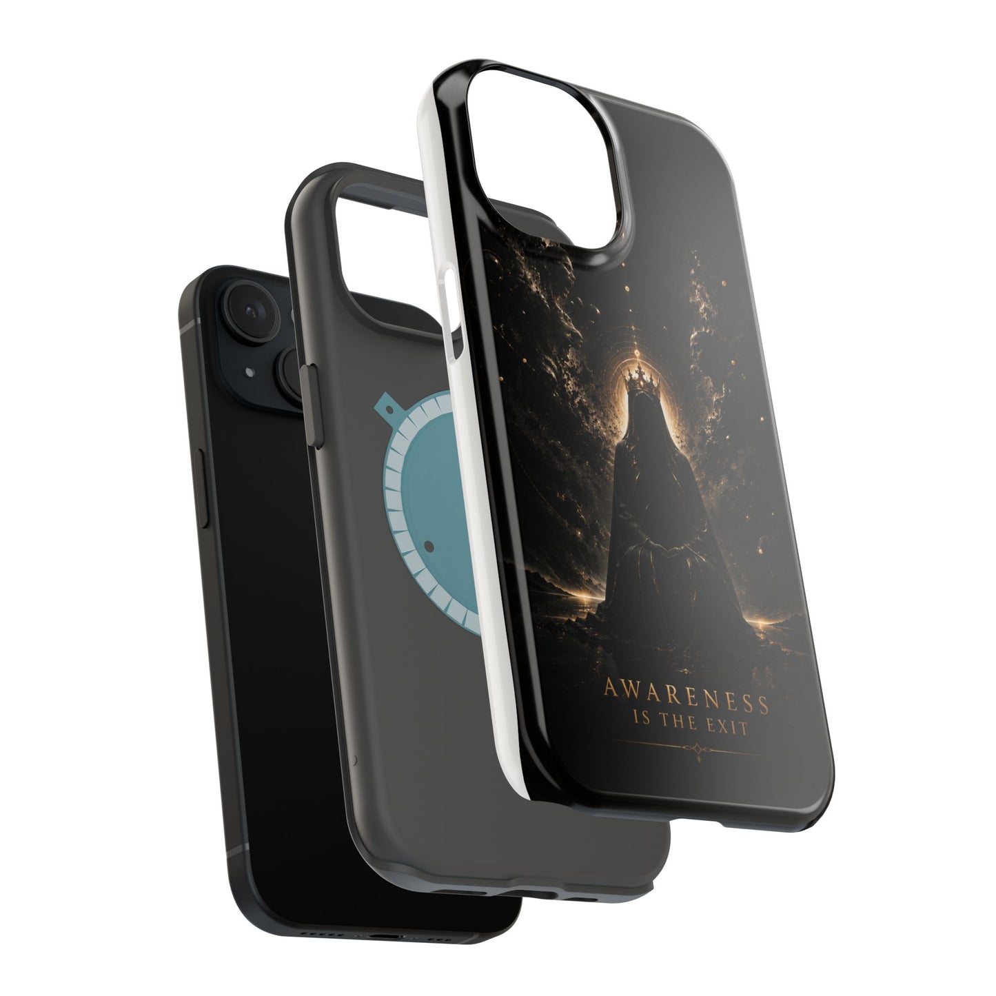 Phone Case — 'Awareness Is The Exit' Dark Mystic Magnetic Impact-Resistant Case