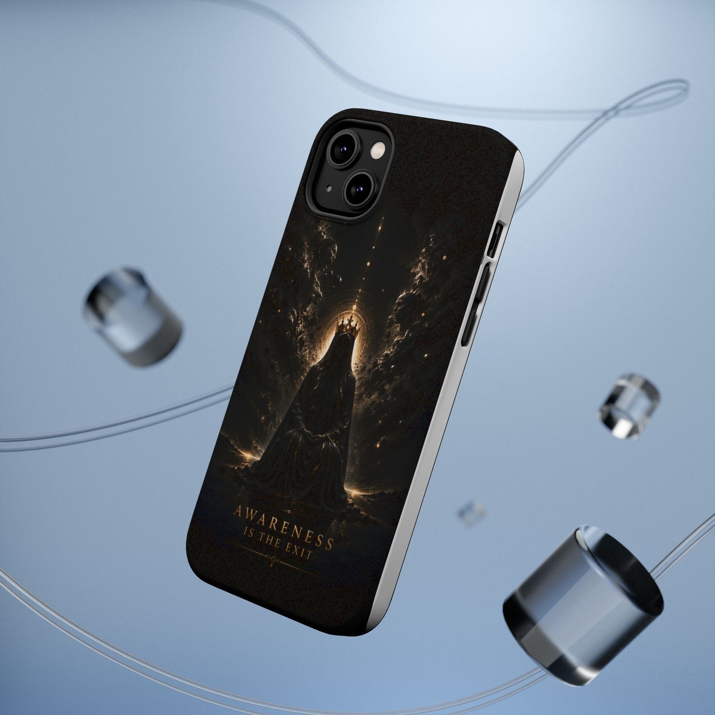 Phone Case — 'Awareness Is The Exit' Dark Mystic Magnetic Impact-Resistant Case