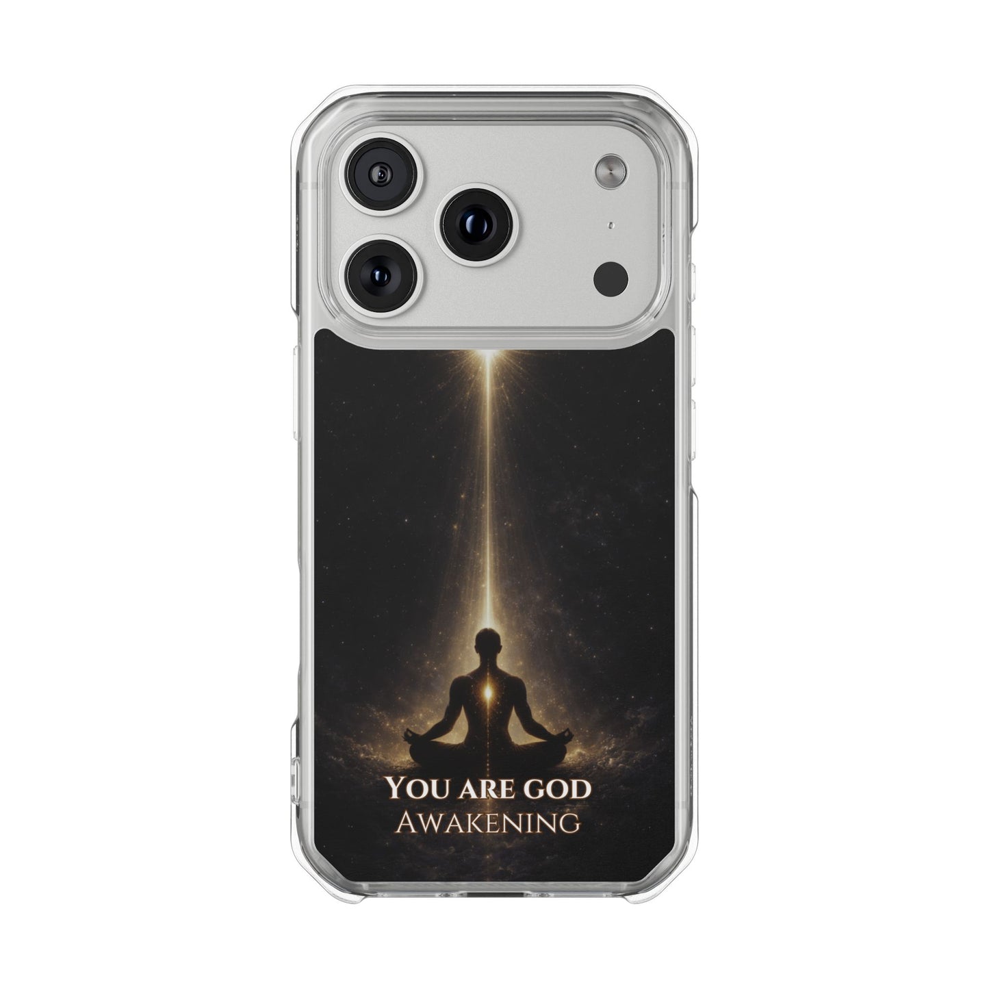 You Are God Awakening—  Magnetic Clear Phone Case