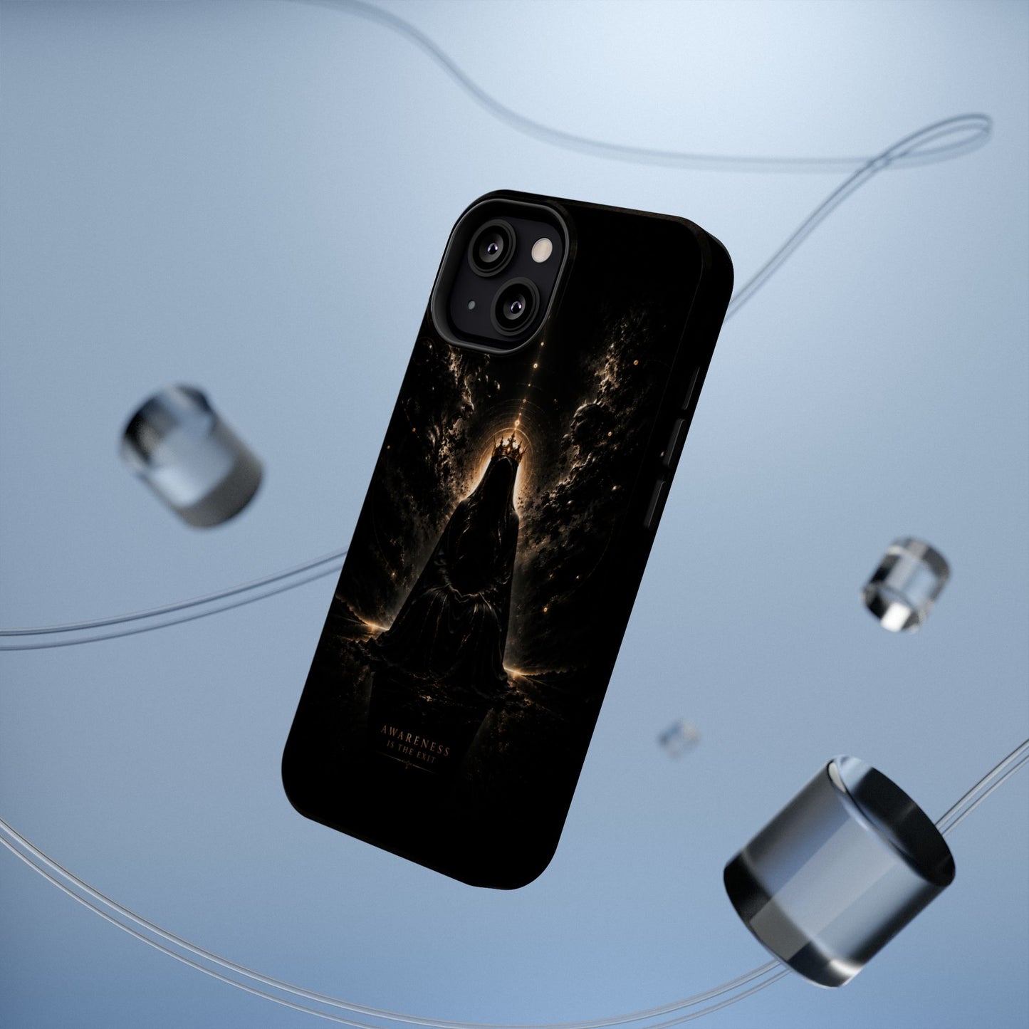 Phone Case — 'Awareness Is The Exit' Dark Mystic Magnetic Impact-Resistant Case