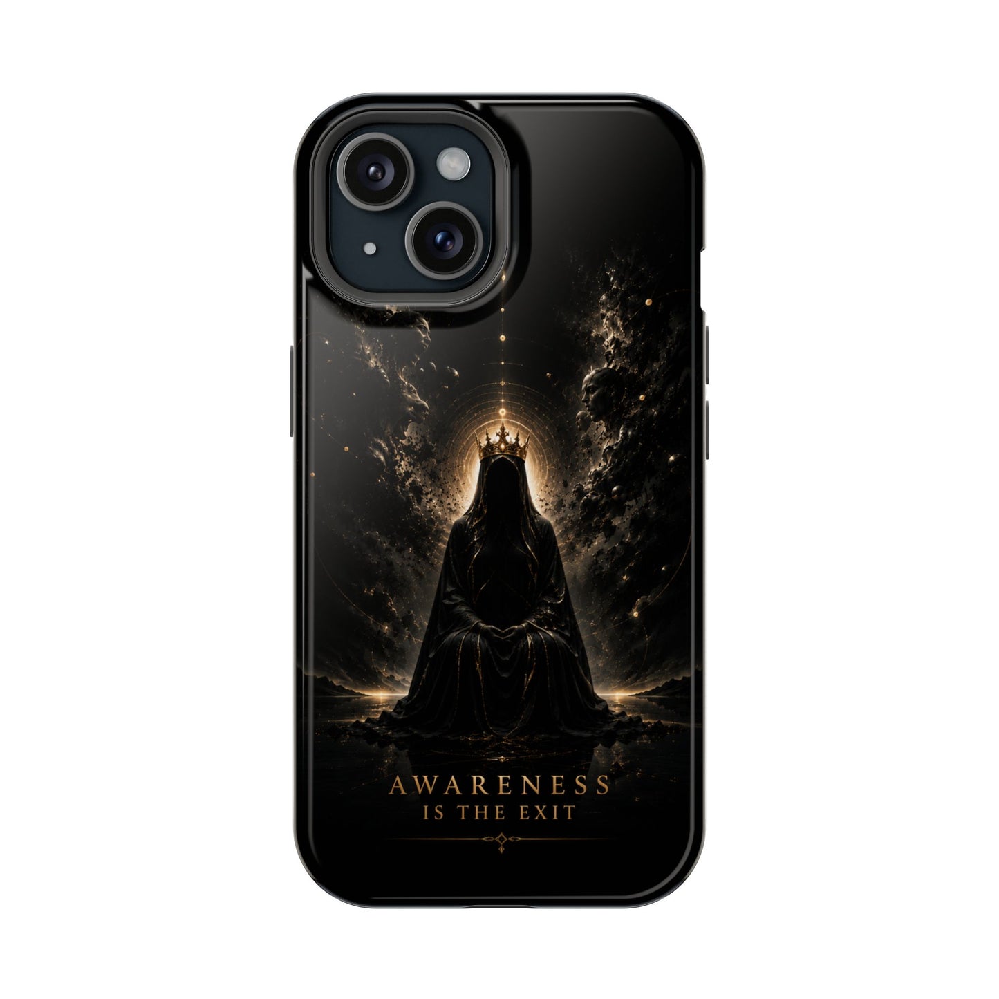 Phone Case — 'Awareness Is The Exit' Dark Mystic Magnetic Impact-Resistant Case