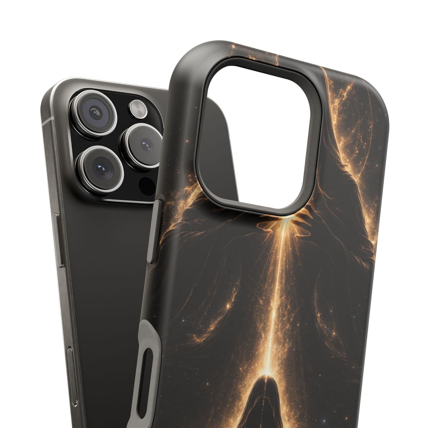 Spiritual Galaxy Phone Case — "You Are God Awakening" Magnetic Impact‑Resistant Case