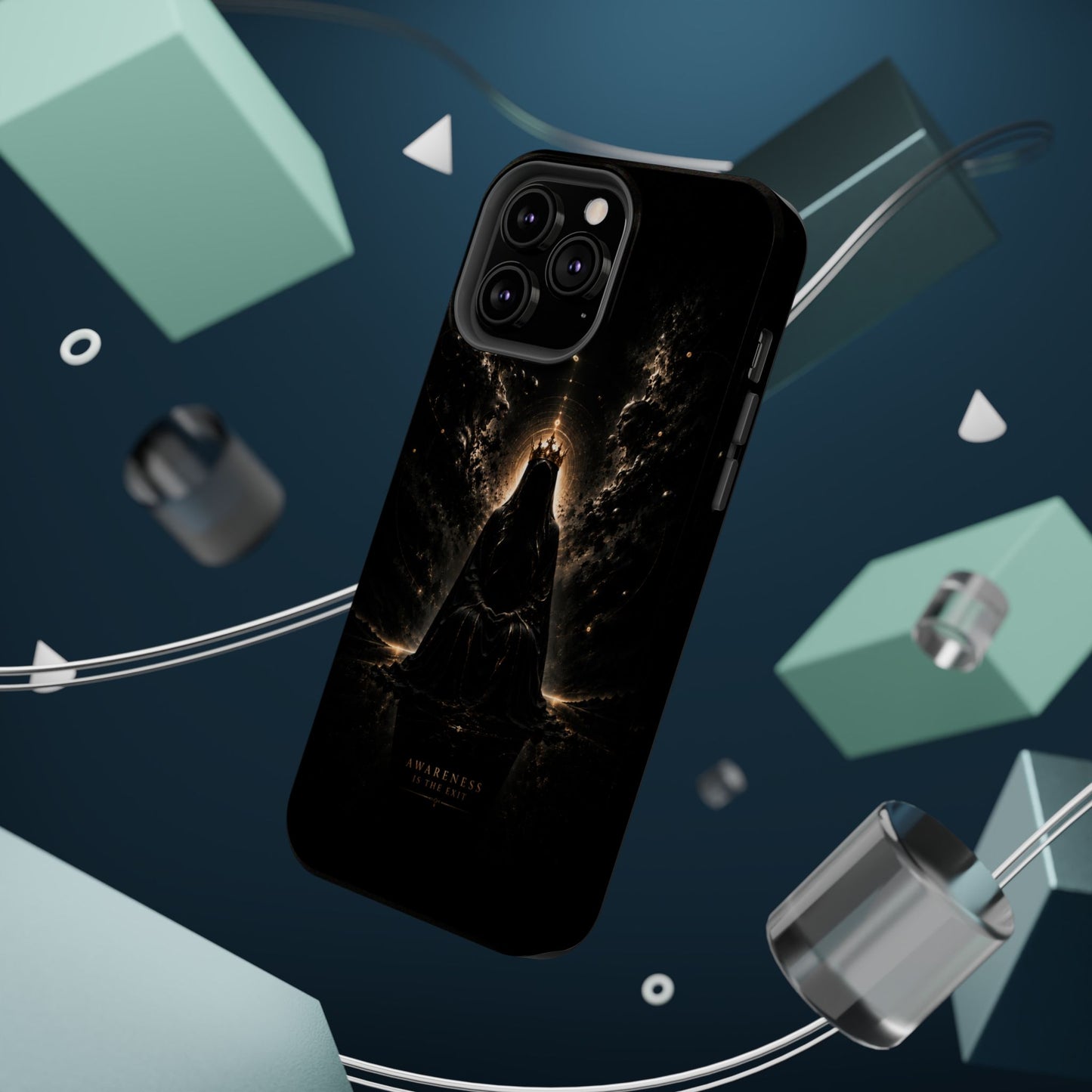 Phone Case — 'Awareness Is The Exit' Dark Mystic Magnetic Impact-Resistant Case