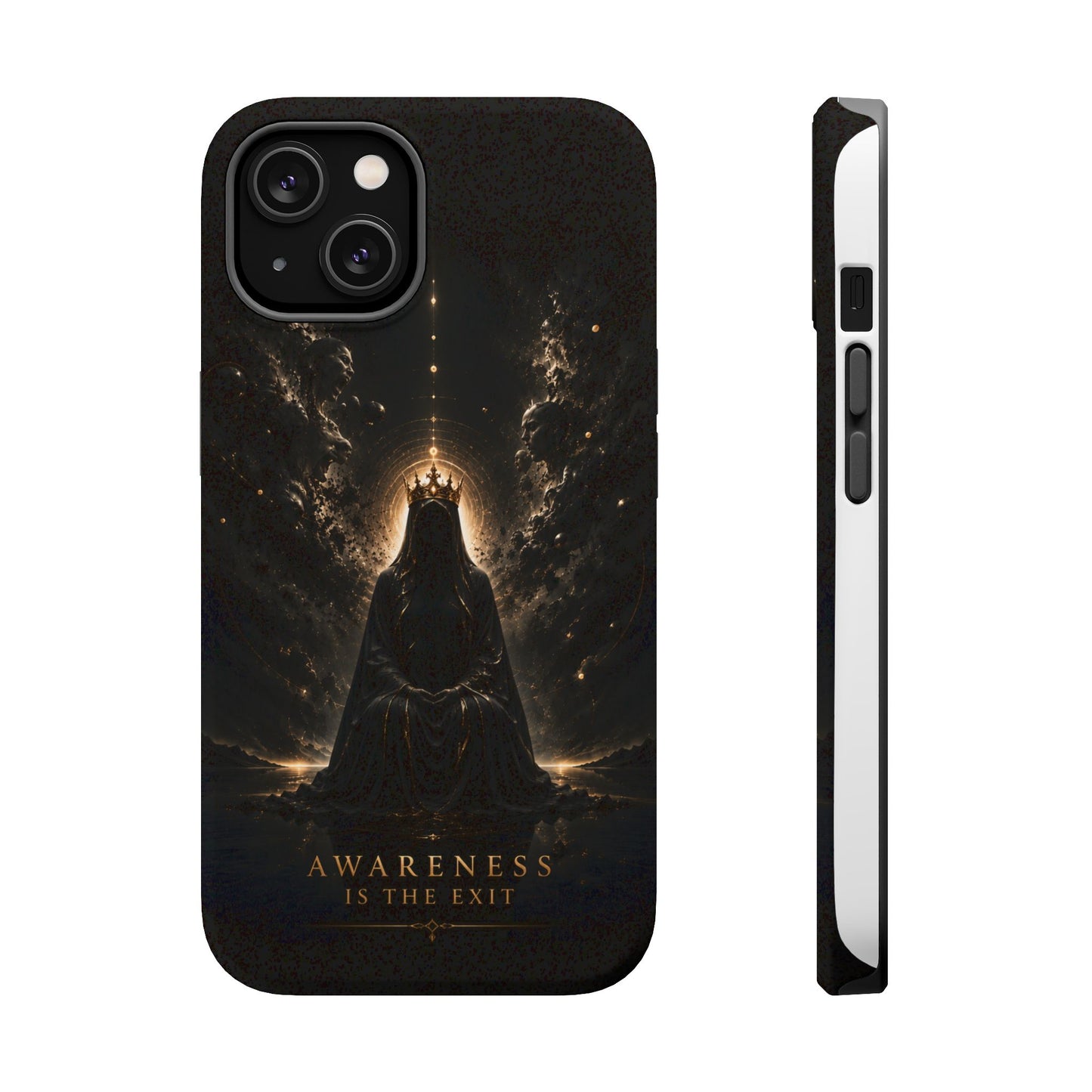 Phone Case — 'Awareness Is The Exit' Dark Mystic Magnetic Impact-Resistant Case