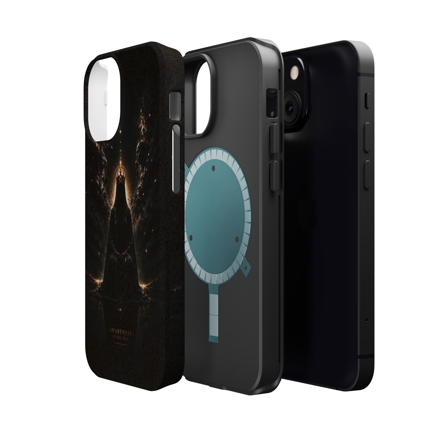 Phone Case — 'Awareness Is The Exit' Dark Mystic Magnetic Impact-Resistant Case