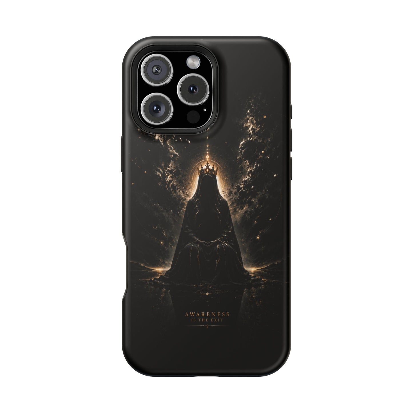 Phone Case — 'Awareness Is The Exit' Dark Mystic Magnetic Impact-Resistant Case
