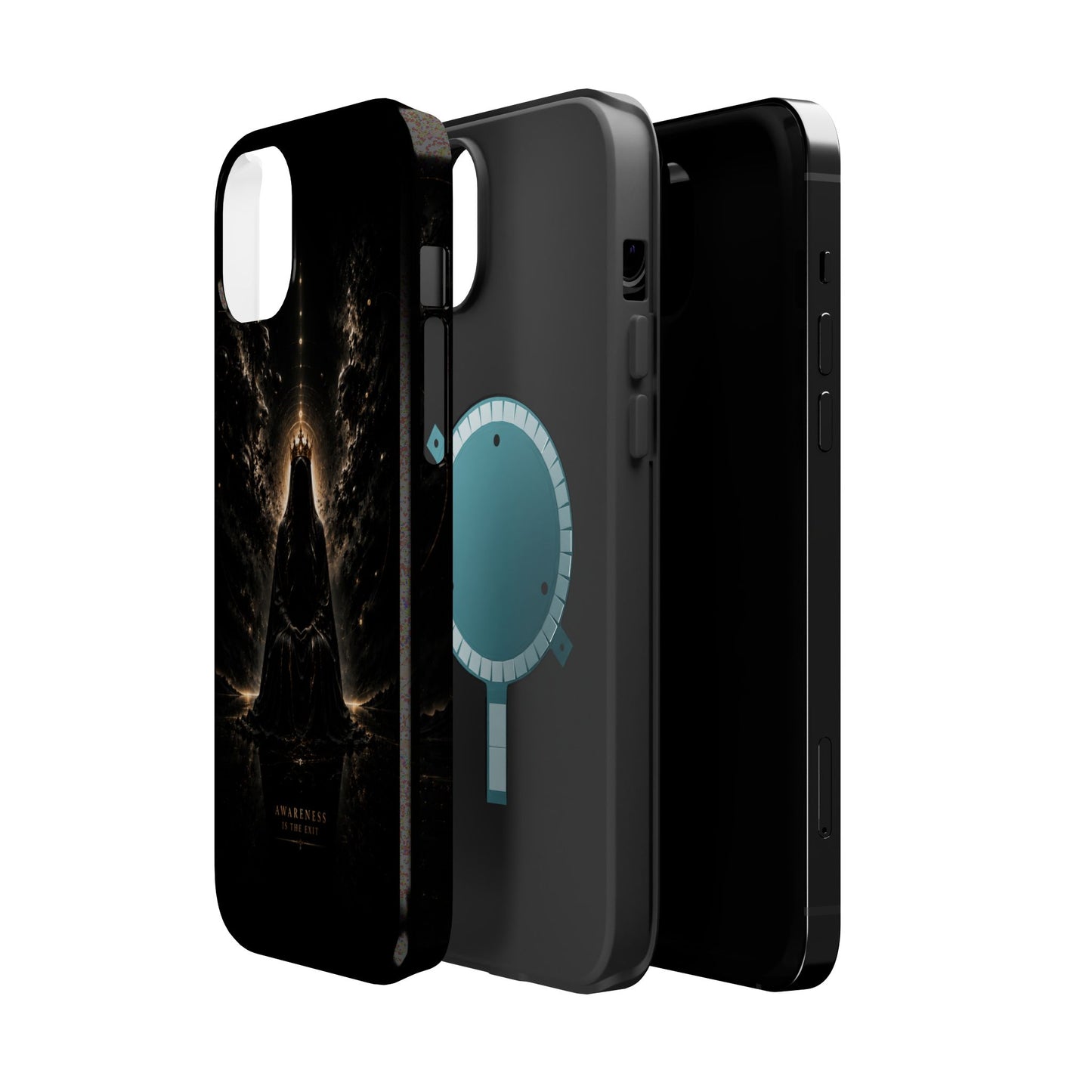 Phone Case — 'Awareness Is The Exit' Dark Mystic Magnetic Impact-Resistant Case