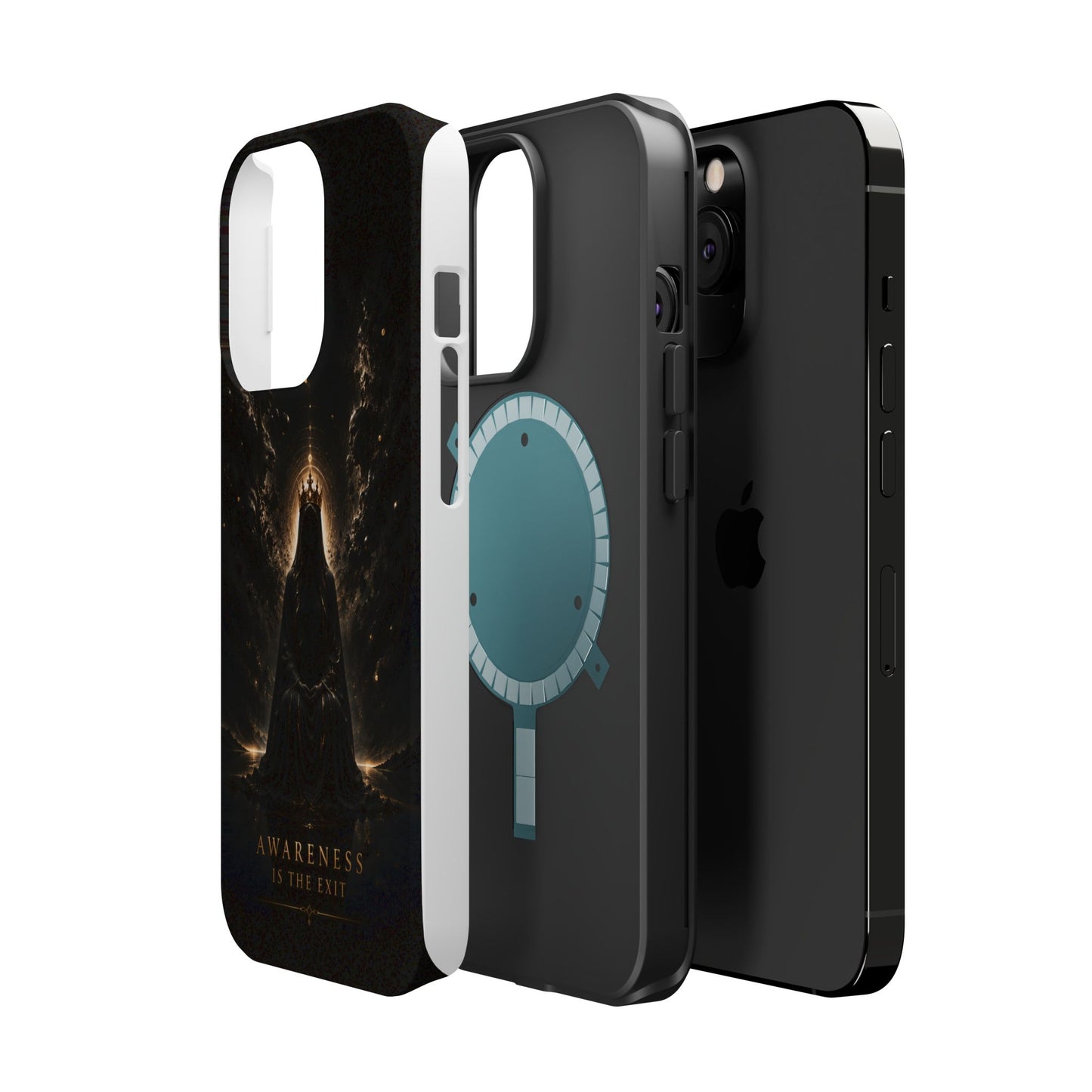Phone Case — 'Awareness Is The Exit' Dark Mystic Magnetic Impact-Resistant Case