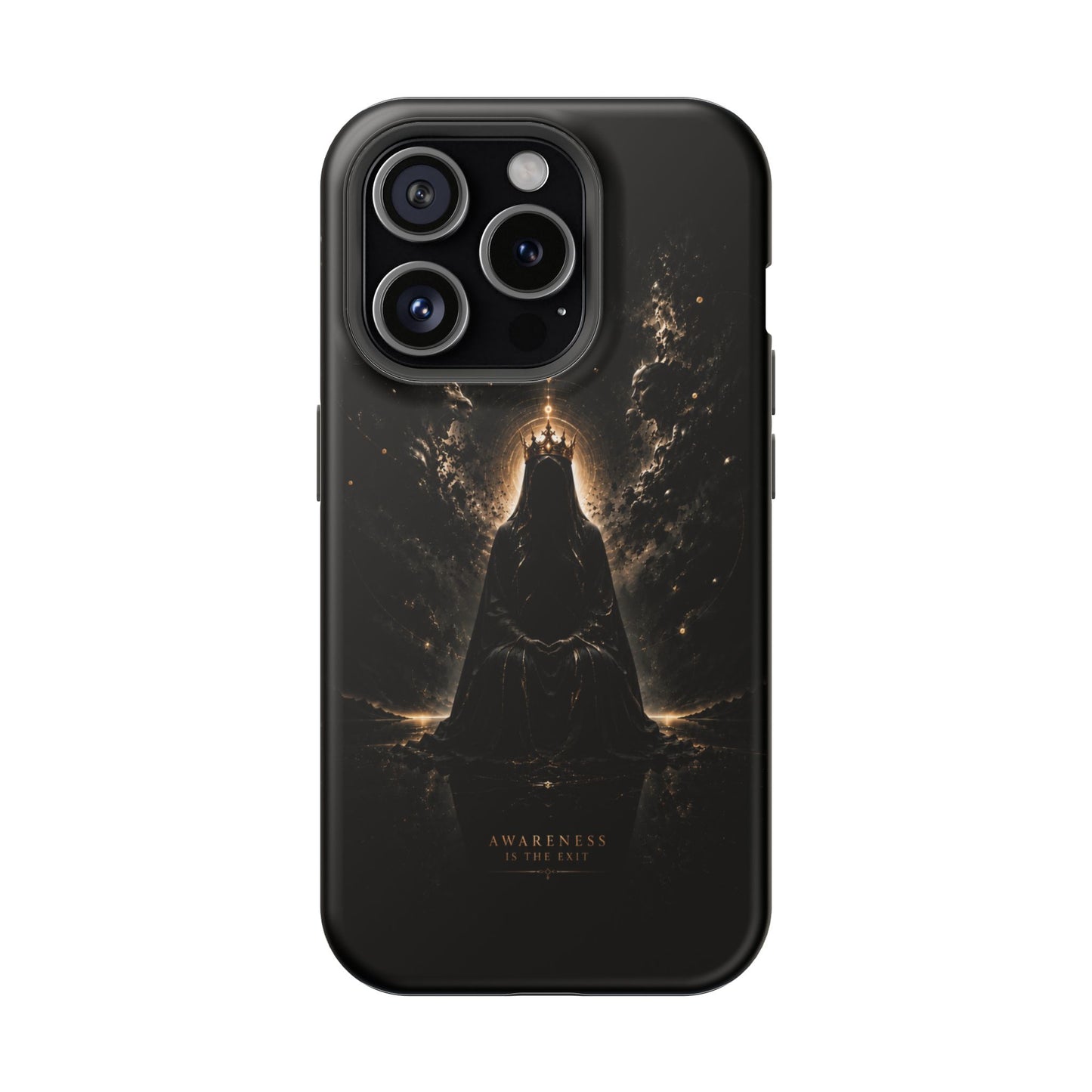 Phone Case — 'Awareness Is The Exit' Dark Mystic Magnetic Impact-Resistant Case