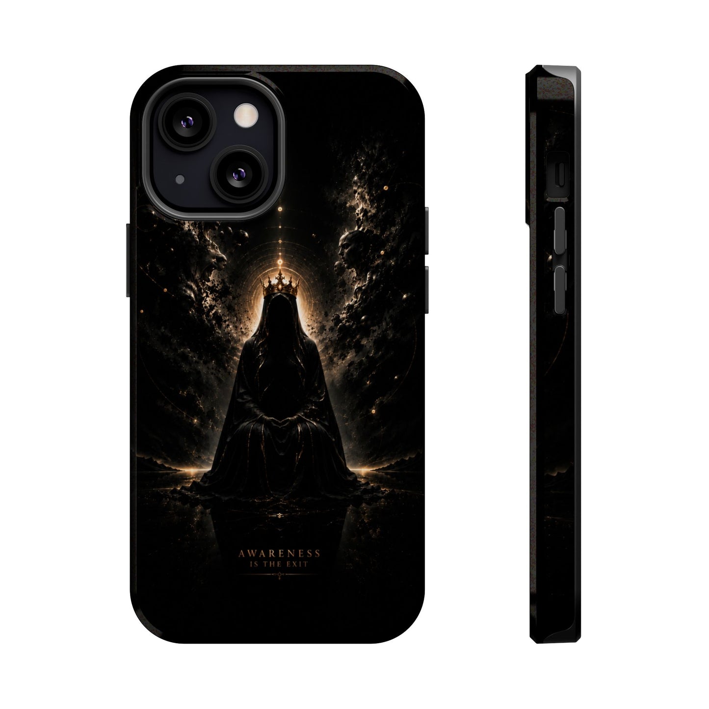 Phone Case — 'Awareness Is The Exit' Dark Mystic Magnetic Impact-Resistant Case