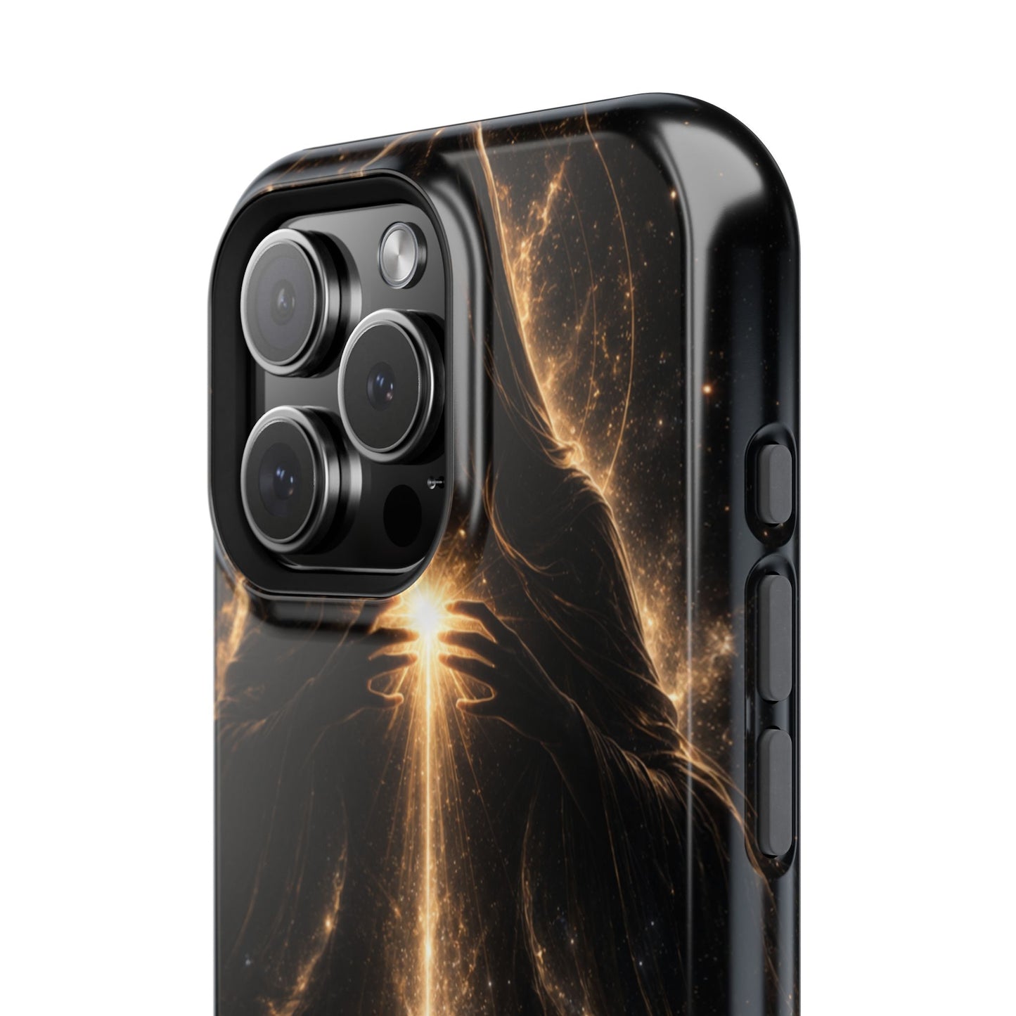 Spiritual Galaxy Phone Case — "You Are God Awakening" Magnetic Impact‑Resistant Case