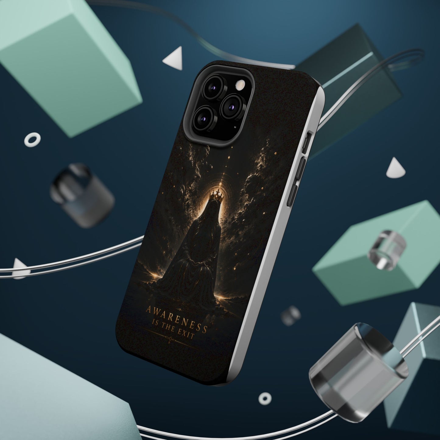 Phone Case — 'Awareness Is The Exit' Dark Mystic Magnetic Impact-Resistant Case