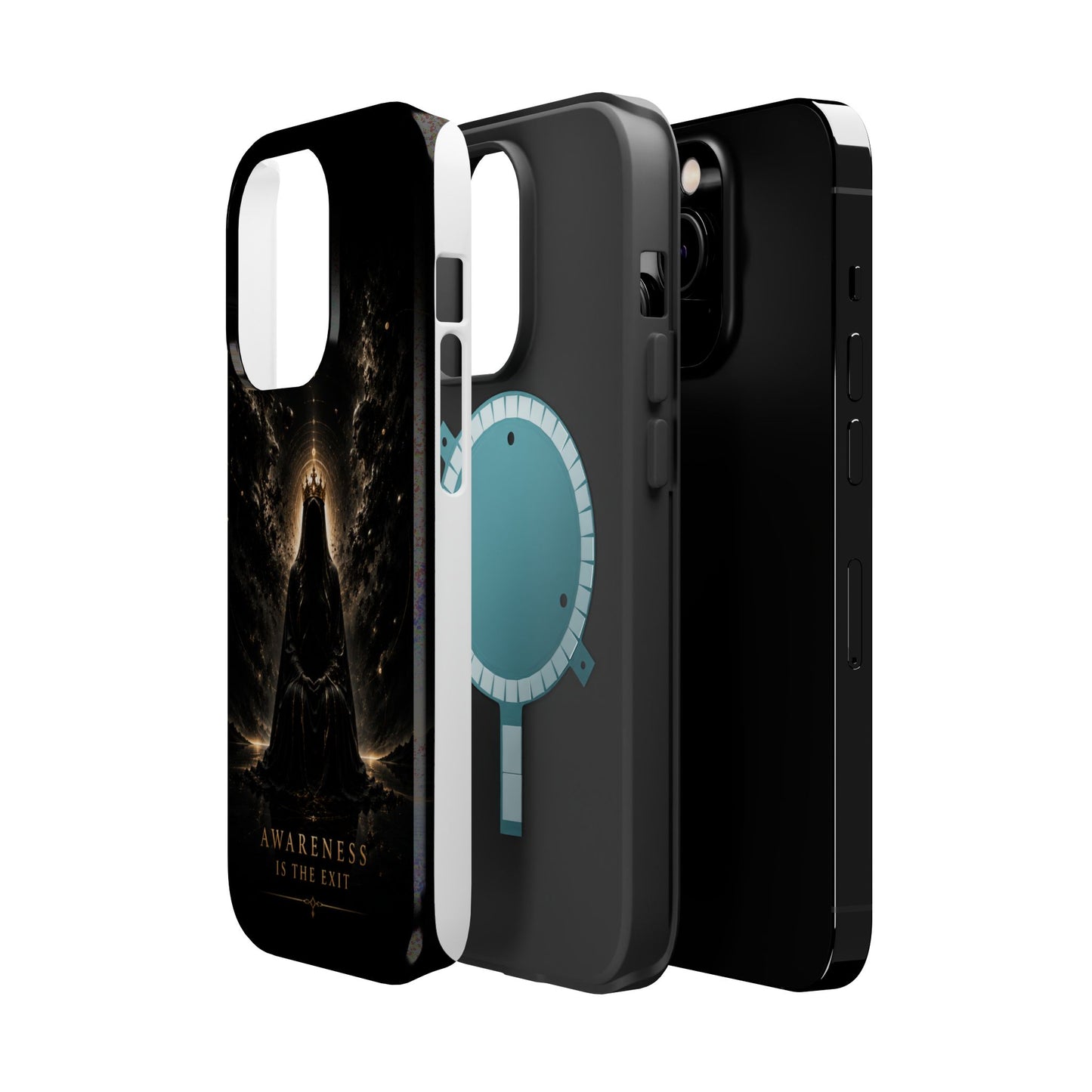 Phone Case — 'Awareness Is The Exit' Dark Mystic Magnetic Impact-Resistant Case